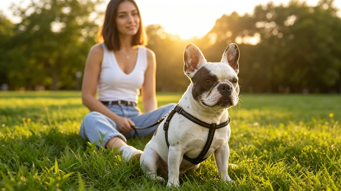 Comparing standard and rare French Bulldog colors side by side