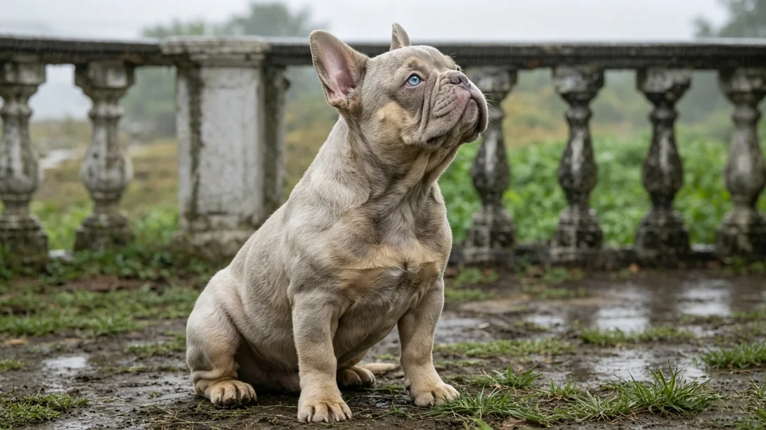 French Bulldog resting peacefully