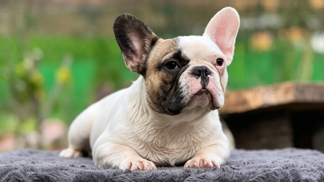 Veterinary treatment for Frenchie ear infection and irritation